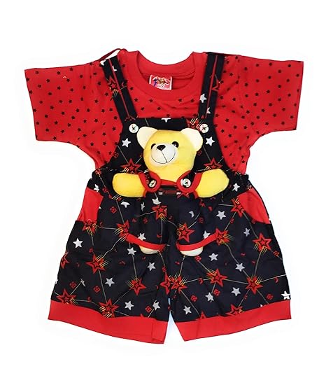 baby cotton dungarees