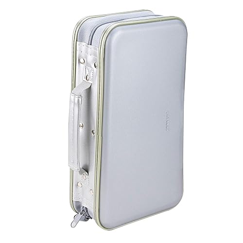 Wismart 96 Capacity Heavy Duty CD DVD Wallet - Sturdy Storage Hard ...