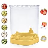 New Fruit Slicer Cup - Strawberry Cutter Fruit and