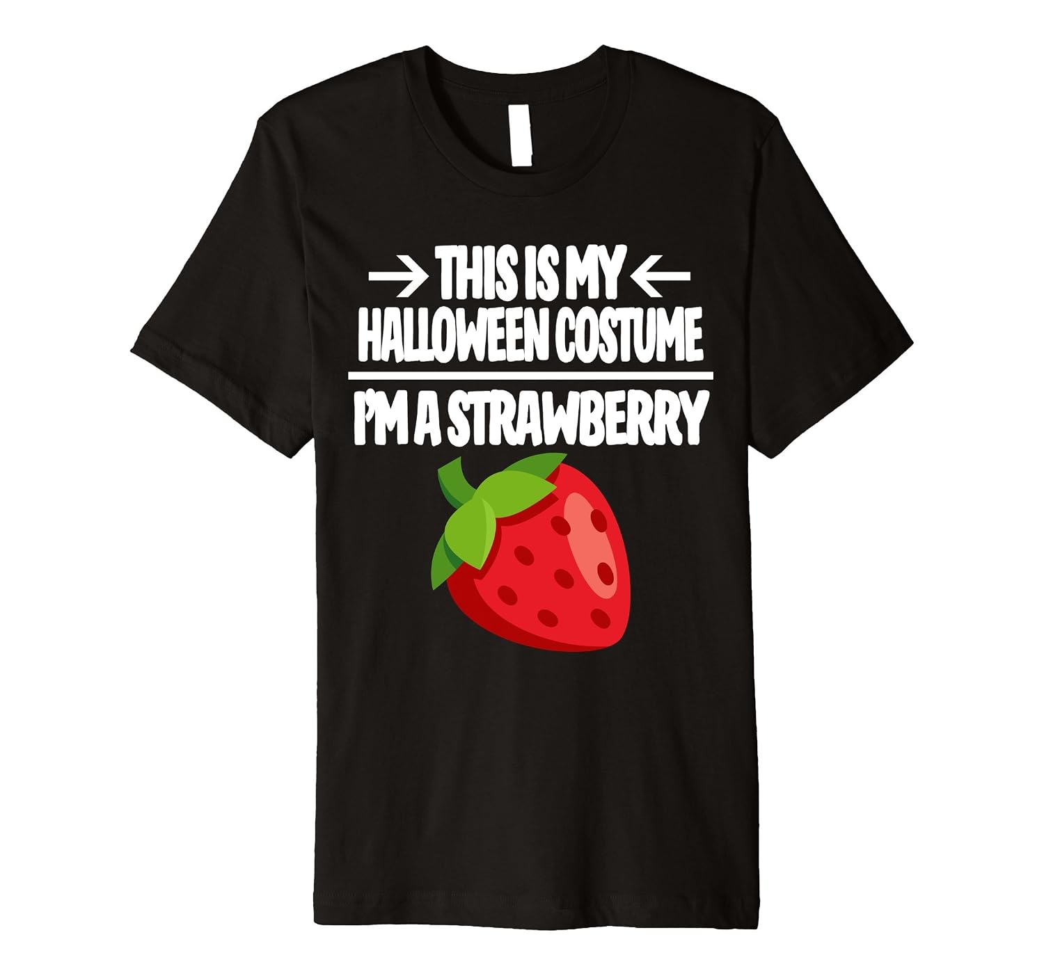 Strawberry Halloween Costume Shirt - Men Women Youth Sizes