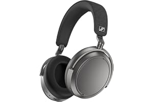 Sennheiser Momentum 4 Wireless Headphones, Bluetooth for Crystal-Clear Calls w/Adaptive Noise Cancellation, 60h Battery Life,