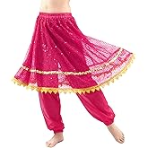 MUNAFIE Belly Dance Pants and Skirt for Fancy Dress Party Outfit Comfortable and Stylish Dancewear for Women