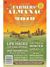 Farmers' Almanac 2019