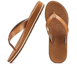 ONCAI Womens Flip Flops Arch Support Yoga Mat