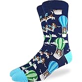 Good Luck Sock Men's American Flag & Presidents Socks, Adult