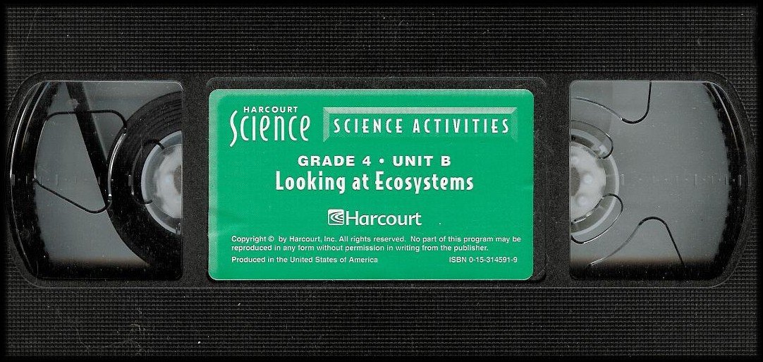 Looking at Ecosystems (Harcourt Life Science Activities) Grade 4/Unit B [VHS VIDEO]