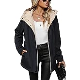 Bellivera Women's Lightweight Coat Windbreaker Zip Up Long Sleeve Jacket Outdoor Raincoat with Hood