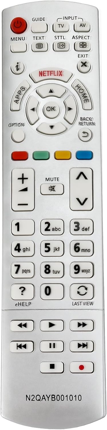 VINABTY N2QAYB001010 Remote Control for Panasonic TX-40CST636 TX-40CSW524 TX-40CS TX-55CX680B TX-65CX680 TX-50CX680B TX-50CX700 TX-55CS620 Sub N2QAYB000928 N2QAYB001011 - Image 4