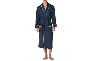Amazon Essentials Mens Lightweight Waffle Bathrobe (Available in Big & Tall)