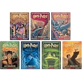 25 Year Anniversary Editon of Harry Potter Paperback Full Book Set Volumes 1-7 (Limited Edition, Original cover)
