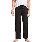 YINCOZI Mens Pajama Pants Bottoms Fleece Lounge Sleepwear with Pockets