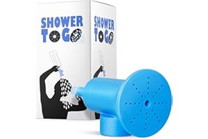 SHOWER TOGA Shower to Go: Portable Camping Shower, Best Outdoor Emergency Body Cleaning Device, Multifunctional Water Sprinkler for Gardening, Pet Cleaning, Hiking, Water Bottle Shower, Very Simple Shower