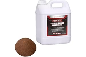 Aluminum Oxide 8 LBS 100 GRIT Medium to Fine Sand Blasting Abrasive Media for Blasting Cabinet or Blasting Guns