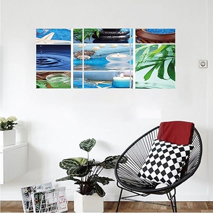 Amazon Com Liguo88 Custom Canvas Spa Decor Ocean Theme