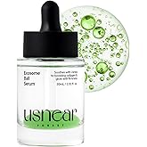 Usnear FOREST Exosome Glow Serum, Niacinamide & Collagen Face Serum for Glass Skin, Hydrating Pore Minimizer & Brightening, Korean Skincare, 1.01 fl oz