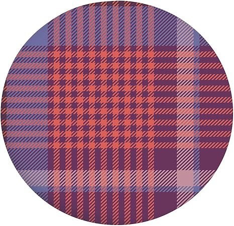 Mantel ajustable de poliéster con bordes elásticos, patrón cultural