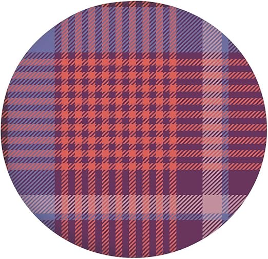 Mantel ajustable de poliéster con bordes elásticos, patrón cultural