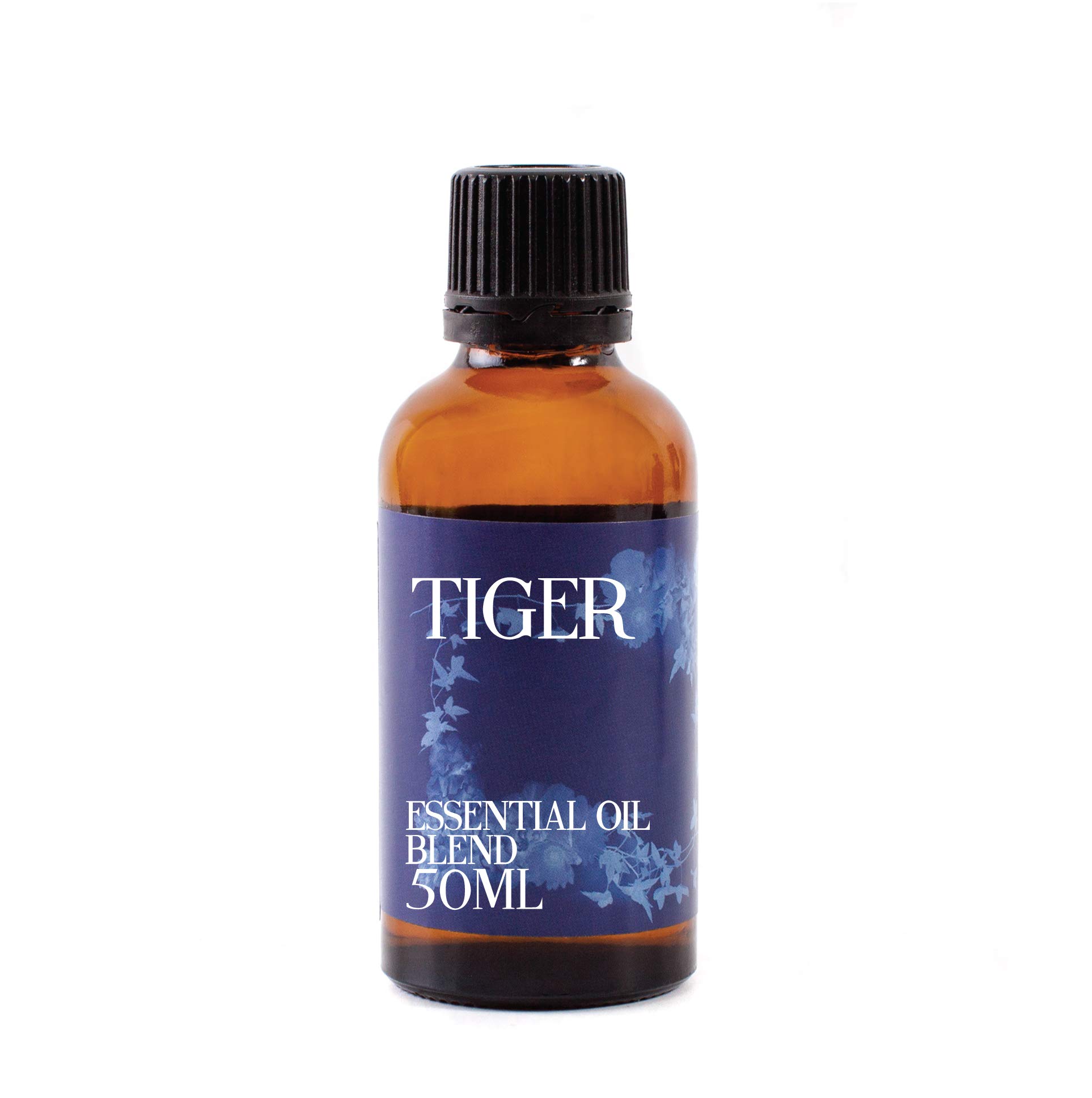 Mystix London | Tiger - Chinese Zodiac Essential Oil Blend 50ml - for Diffusers, Aromatherapy & Massage Blends | Perfect as a Gift | Vegan, GMO Free