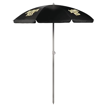 Picnic Time Ncaa Southern Mississippi Golden Eagles Portable Sunshade Umbrella