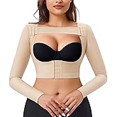 LANCS Women Upper Arm Shaper Post Surgical Compression Sleeves Slimmer Tops Posture Corrector Vest Shapewear
