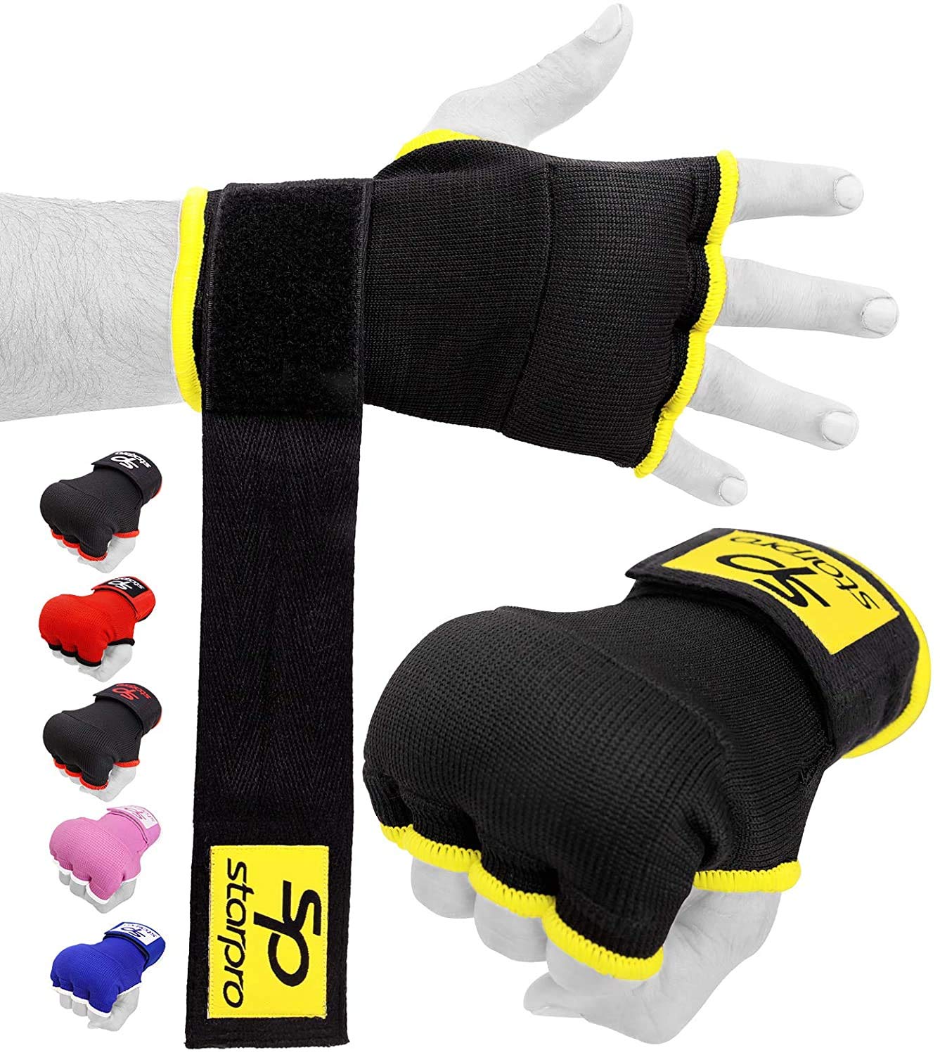 Buy Starpro Boxing Wraps Padded Hand Wraps Boxing Wraps for Men