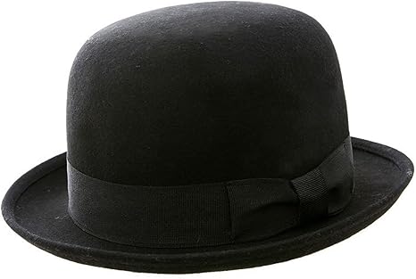 round bowler hat