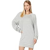 Norma Kamali Women's Oversized Raglan Sleeve Mini Dress
