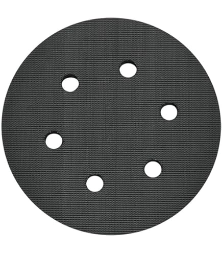 Porter-Cable 6-Inch Hook & Loop Sanding Pad - Contoured For Orbital Sanders