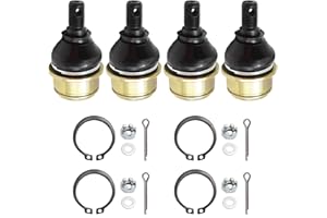Anxingo 51375-HP5-601 Upper Lower Ball Joint Set Replacement for Honda TRX420 450 500 Foreman Rancher Rubicon 51355-HN0-A01 5