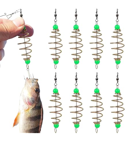 8 Pezzi Accessori Per Carp Fishing: Perline E Girelle In Tungsteno Per Montaggi Chod E Spinner
