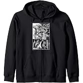 Attack on Titan Eren Yeager Titan Transformation Manga Style Zip Hoodie