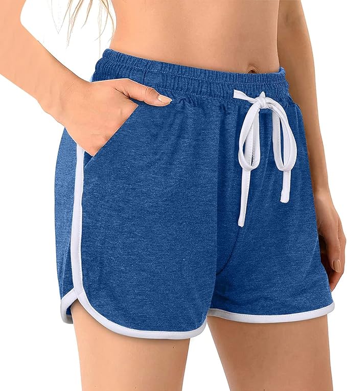 Short De Sport 2 En 1 Femme – Taille Haute, Séchage Rapide, Poches Téléphone & Zippée – Fitness, Yoga, Course, Jogging (Noir)