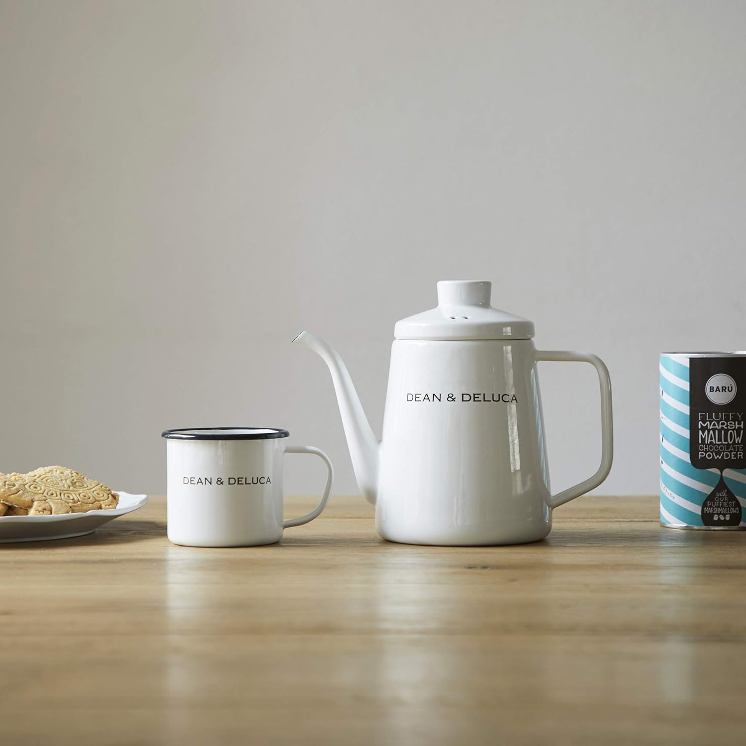 DEAN  DELUCA ディーンアンドデルーカホーローケトル ホワイト
