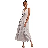 Petal & Pup Womens Wrenna Maxi Dress Blue