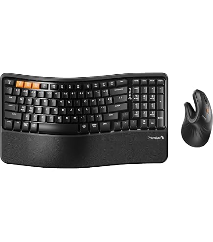 HP 965 Ergonomic Wireless Keyboard - Connect 3 Devices with
