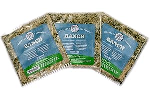 MY SALT MySALT Ranch Dressing Mix – 3 Pack – Sodium-Free Restaurant-Style Ranch Seasoning Packets – Just Add Buttermilk & Mayo – Low Sodium Dip or Dressing