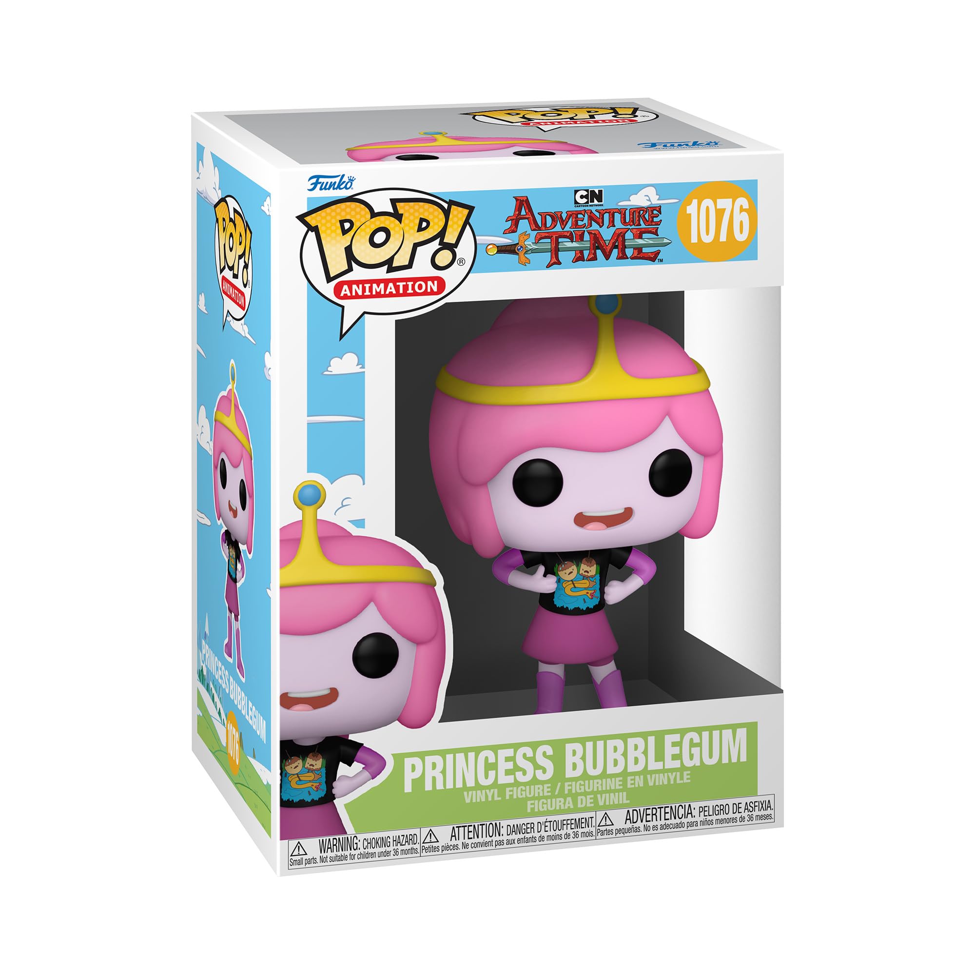 Funko POP! Animation: Adventure Time - Princess Bubblegum - Collectable Vinyl Figure - Gift Idea - Official Merchandise - Toys for Kids & Adults - TV Fans - Model Figure for Collectors and Display