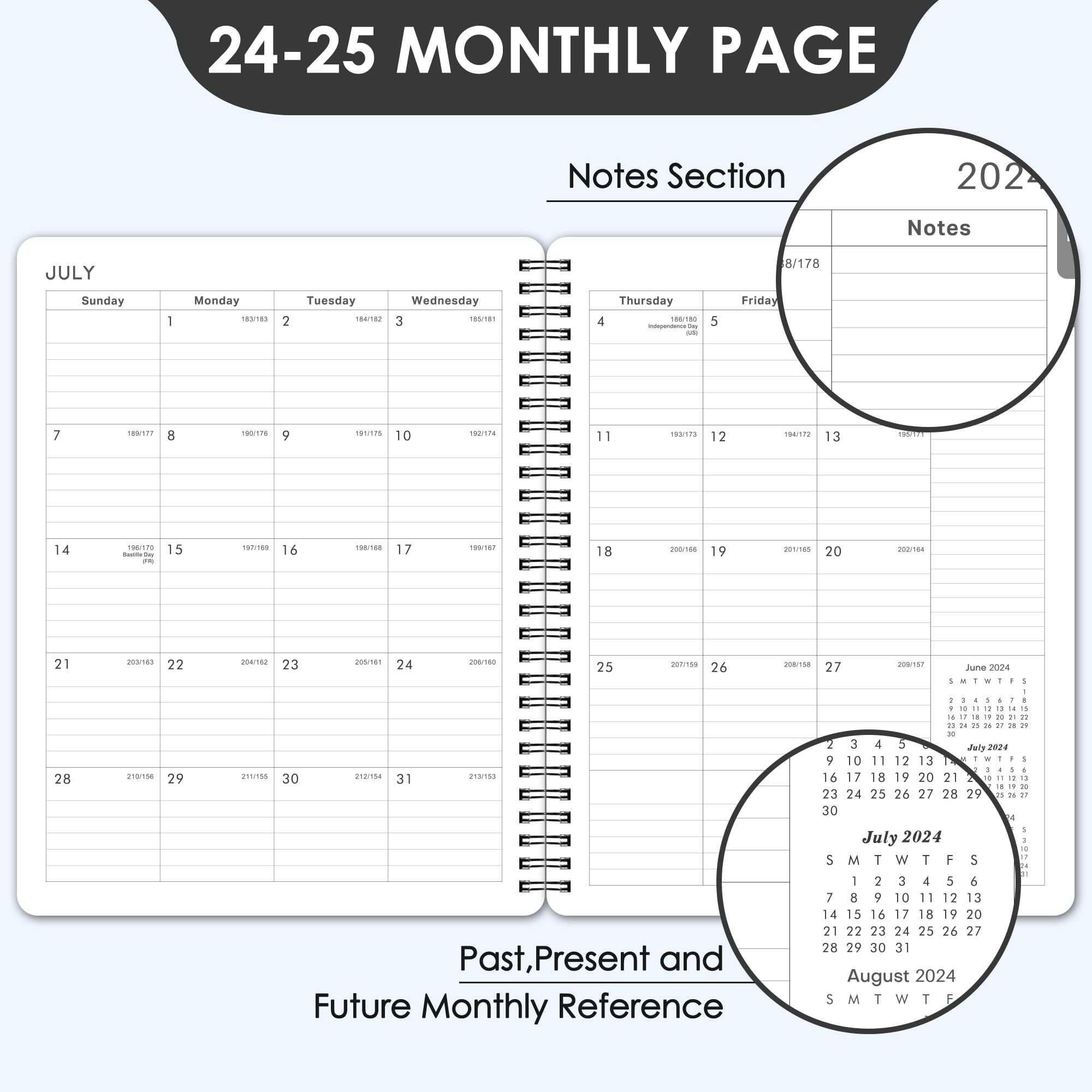 Mua 2025 Planner Planner 2025 Weekly and Monthly, Jan 2025 Dec 2025