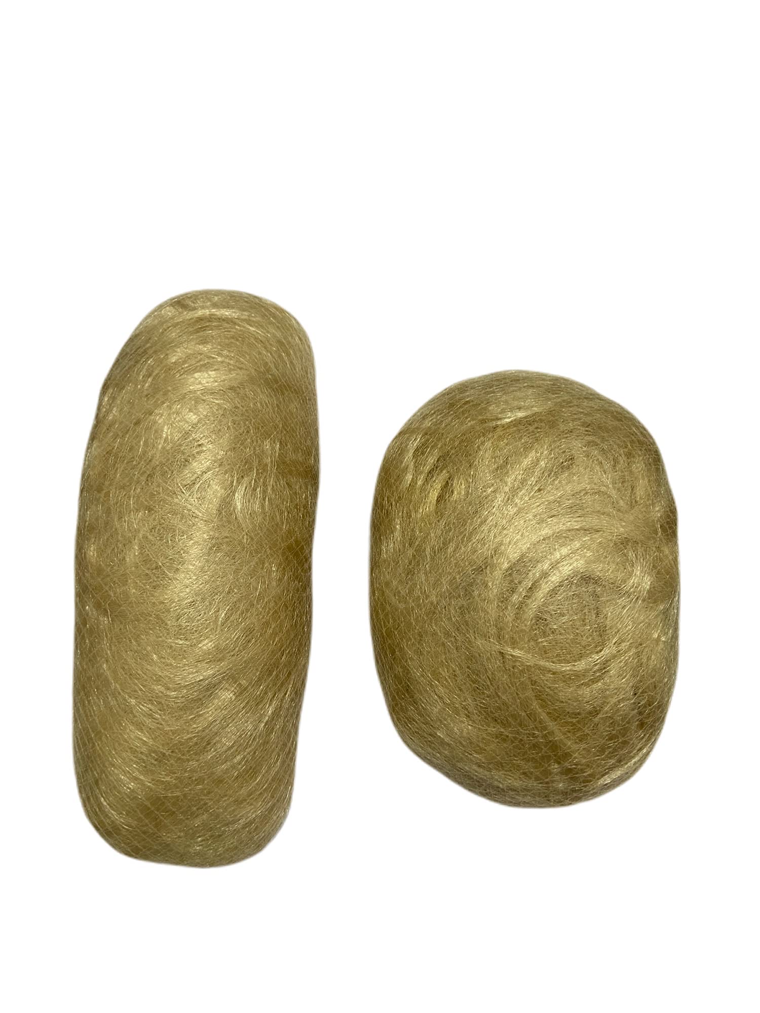 Hair Padding For Updos Hair Extension Bun Maker Volume Insert Pads x2 (Blonde)