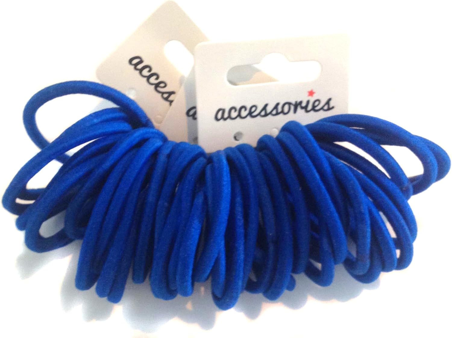 Allsorts® 36 Royal Blue Endless Elastics Hair Bobbles Elastic Bands