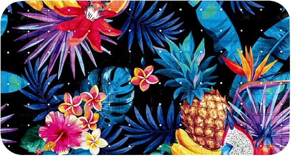 nakw88 Badezimmerteppiche, 67 x 37 cm, tropische Früchte, Bilder mit