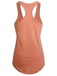 Womens Active Racerback Tank Top Soft Casual