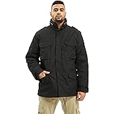 Brandit Individual Wear M-65 Classic Field Jacket for Man - Water-Repellent, with Removable Inner Jacket and Collar Hood