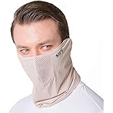 SUIGOLF KOREA (Type A) UV Sun Protection Balaclava Half Face Mask - For Golf, Hiking, Running, Cycling & Outdoor Sports