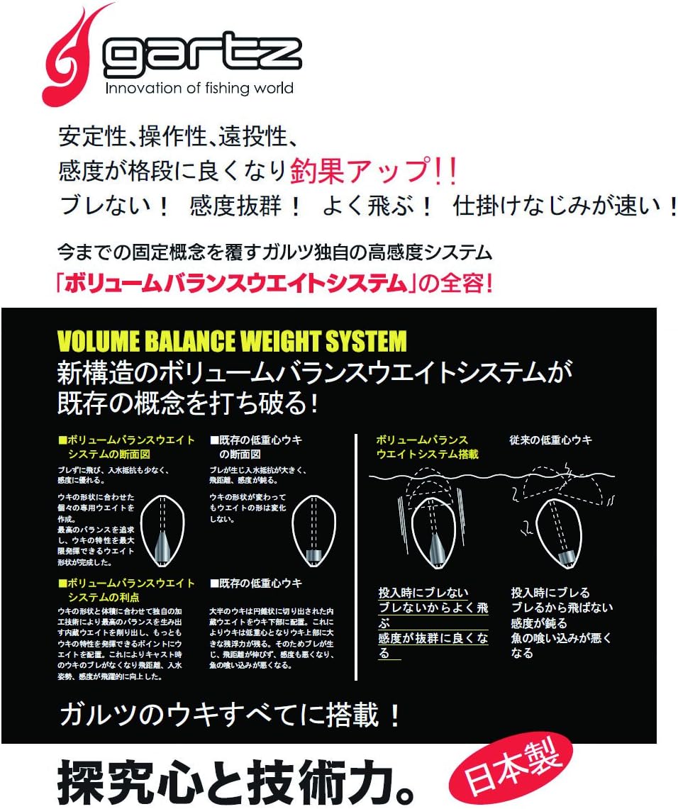 Amazon ガルツ Gartz 巧派グレ M B グリーン ガルツ Gartz フカセウキ