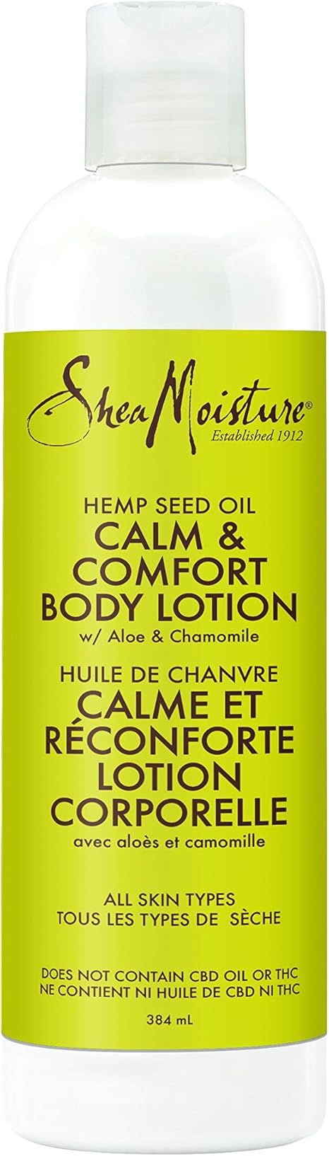 shea moisture calm and comfort body oil
