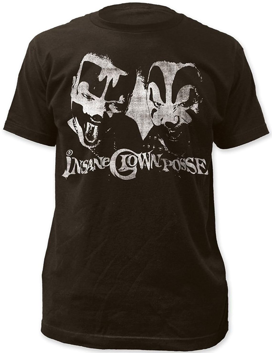 Icp Insane Clown Posse Distressed Portrait Adult T Shirt 3195 Seknovelty