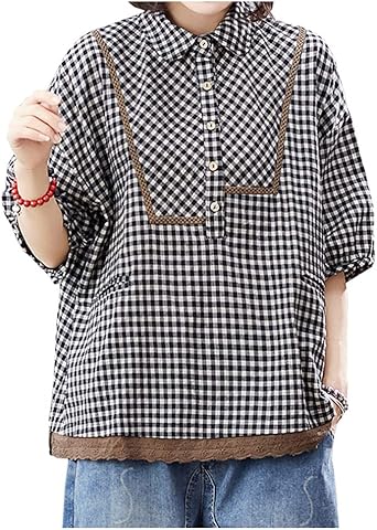 half plaid half denim shirt