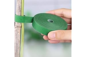 Garden Plant Cable Ties Adjustable Reusable PVC Wire Straps for Organizing Plants Vines Flowers Vegetables DIY(Green,984inch)