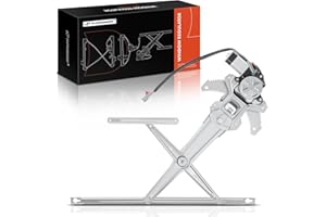 A-Premium Electric Power Window Regulator with Motor Compatible with Honda CR-V 1997-2001 Sport Utility Front Left Driver Sid